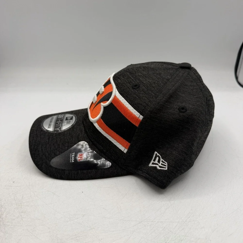 New Era 39Thirty Cincinnati Bengals Hat Cap Sz M/L Stretch Flex Fit NFL Football